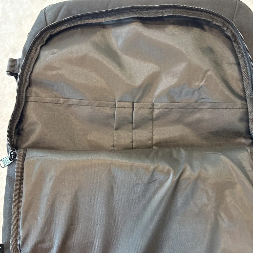Gieury Expandable Carry On Backpack, Multiple Pouches, Laptop, Large Center.